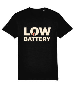 Low Battery – Tricou Premium din Bumbac Organic