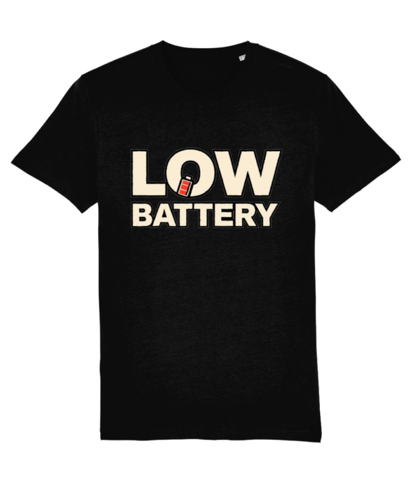 Low Battery – Tricou Premium din Bumbac Organic