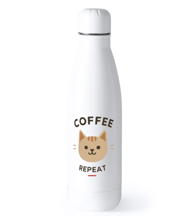 mockup-830d1ceef098c94e022826c9d6fc6d5e.png Bidon Termic Coffee Cat Repeat – Sticlă Premium din Oțel Inoxidabil