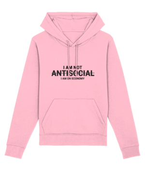 Antisocial – Hanorac Premium Unisex (Bumbac Organic)